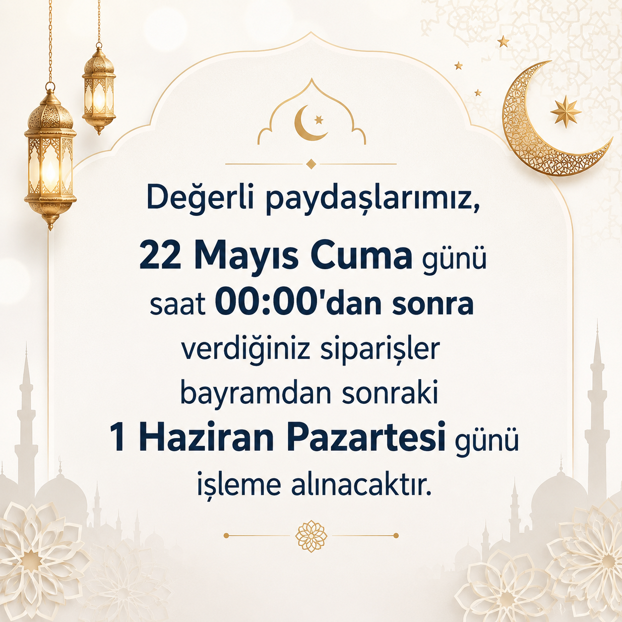 Size bir kampanya haberimiz var!