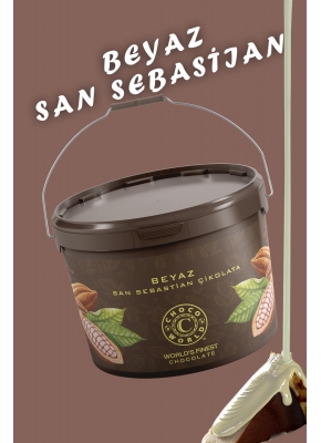 Beyaz San Sebastian Çikolata (1kg)